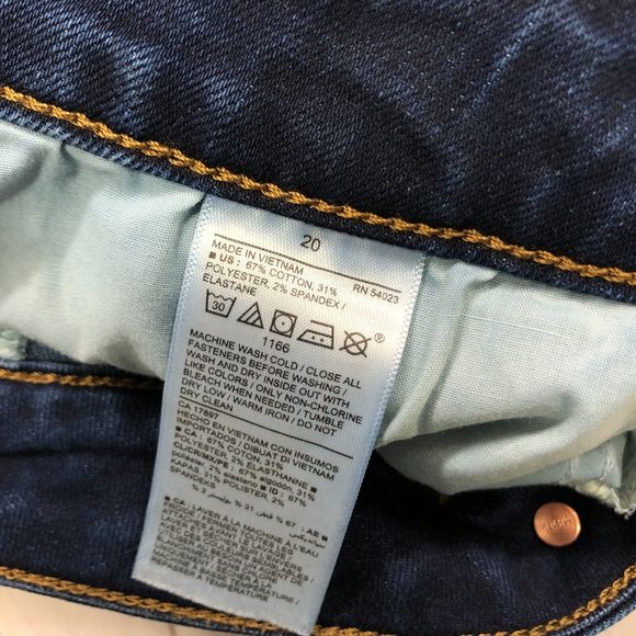 Old Navy Women Mid Rise Pop Icon Skinny Jeans Size 20 Blue Denim B242 -27 - Picture 8 of 15